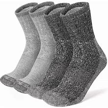 HASOME Men's Wool Socks, Thick, Winter Socks, Ultra Warm, Extra Thick, Anti-Pilling, Wool Socks, Climbing Socks, Cold Protection, Warm Socks, Fleece