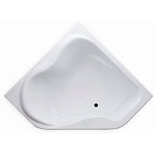 Carver Tubs Ck5959- 59" Soaking Drop In Bathtub - Corner- White