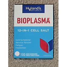 Hylands Naturals Bioplasma 12-In-1 Cell Salt, Cold/Fatigue Relief, 100 Tablets