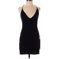Willow & Clay Casual Dress - Mini: Black Dresses - Women's Size Small
