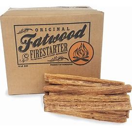 Earth Worth 10 Pound Box - Fatwood Firestarter - 10-Pound