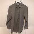 Kilburne & Finch Shirts | Kilburne & Finch Button Down Dress Shirt 16 32/33 | Color: Black/Brown | Size: 16