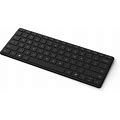 Microsoft Designer Compact Keyboard - Matte Black. Standalone Wireless Bluetooth Keyboard. Compatible With Bluetooth Enabled Pcs/Mac