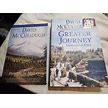 Lot Of 2 Books By David Mccullough - Brave Companions Greater Journey