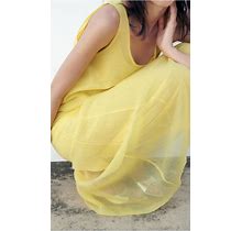 Rrp $119 Zara Dress, Semi-Sheer Knit Dress With Tag Size S, M,L