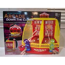 Electronic Arcade Down The Clown Game One Or Two Players