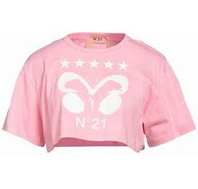 N°21 Women Knitwear Pink Size 4 100% Cotton