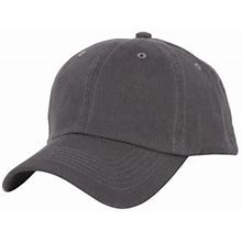 Top Headwear Unstructured Adjustable Dad Hat W/ Buckle - Grey