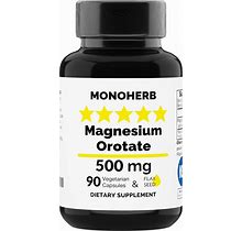 Magnesium Orotate 500 Mg Per Capsule 90 Vegetarian Capsules