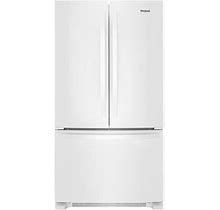 Whirlpool Wrf535swh 36 Wide 25.2 Cu. Ft. Energy Star Rated French Door Refrigerator -