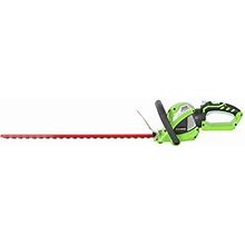 Greenworks 24-Inch 40V Cordless Hedge Trimmer With Rotating Handle, Battery Not Included 22332 (Renewed)