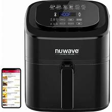 Nuwave 6-Quart Brio Healthy Digital Air Fryer With One-Touch Digital Controls, 6