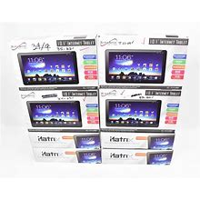 Lot Of (8) Supersonic SC-1010JBBT 10.1" Tablets With Android OS 8GB