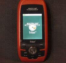 Magellan Triton Waterproof Hiking GPS Handheld/Outdoors Tested Works