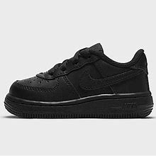 Nike Unisex Kids Black/Black Kids' Toddler Air Force 1 Le Casual Shoes Size 9.0