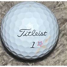 Titleist Prov1 Golf Golf Ball Rare Golf Ball Blue And White Star