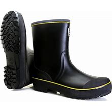 HSBDNZQ Rain Boots For Men, Waterproof Mens Rubber With PVC Unique...