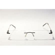 Goggles4u Eye Ployer E030 Rimless Eyeglass Frames Silver Gunmetal