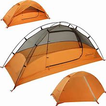 Clostnature 1-Person Tent For Backpacking - Ultralight One Person Backpacking Tent, Hiking Tent For One Man, Solo, Single Person