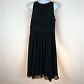 Ralph Lauren Dresses | Ralph Lauren Sleeveless Sheer Lbd 12 | Color: Black | Size: 12