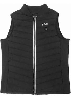 Srivb Heated Vest, USB Charging Heating Vest For Men Women Washable Body Warmer With Battery Pack For Outdoor Camping