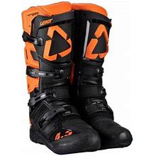 Leatt 4.5 Orange Boots Size 10