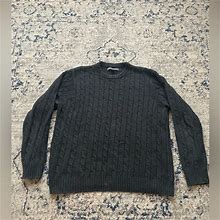 Croft & Barrow Sweaters | Croft & Barrow Cable Knit Sweater | Color: Blue/Gray | Size: L