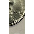 1943 Error Double Die D/D Obverse BU Steel Lincoln Wheat Penny Cent Very RARE BU
