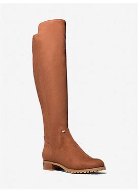 Michael Kors Outlet Britt Riding Boot In Brown - Size 6 By Michael Kors Outlet