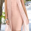 Venus Dresses | Dress Rose Color | Color: Cream | Size: 8