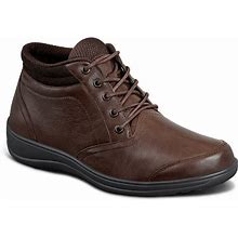 1 Hammer Toe Boots, Premium Arch Support, Ergonomic Sole, Women's Boots | Orthofeet Orthotic Footwear, Milano, 7 / Medium / Dark Brown