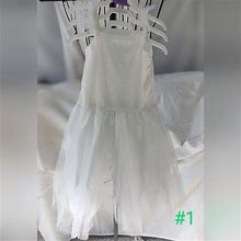 Handmade Dresses | Little Girls Fairy Dresses Handmade, Fits Up To Size 4T White | Color: White | Size: 4Tg