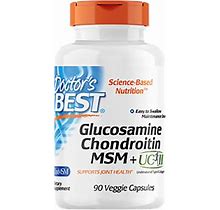 Glucosamine Chondroitin MSM + UC-II Collagen For Joint Health (90 Capsules)