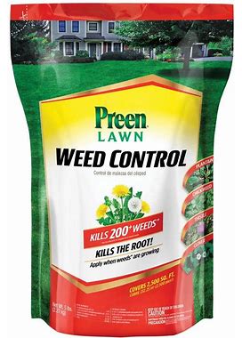 5 Lbs. Lawn Weed Control, Covers 2,500 Sq. Ft.