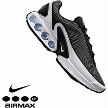 Nike Air Max Dn Black/White Men's Shoes, Black/White/Cool Grey, Size: 12