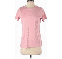 Lands' End Short Sleeve T-Shirt: Pink Tops - Women's Size X-Small