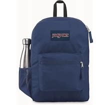Jansport Cross Town Navy Blue School Backpack