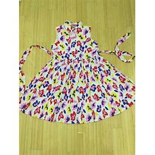 Kate Spade York Multcolor Textured Cotton Shirt Dress Size M $328