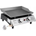 Royal Gourmet Portable 2 Burner Propane Gas Grill Griddle Pd1201 2 Days Shipping