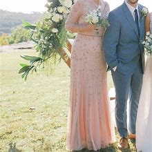 Adrianna Papell Dresses | Mother Of The Bride Dress | Color: Gold/Pink | Size: 8