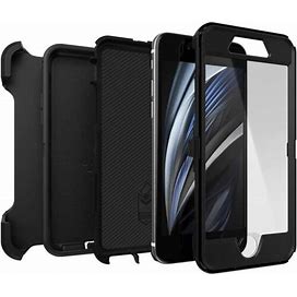 Otterbox Defender Series Case For Apple iPhone Se 2nd Gen /8/7 Black