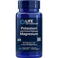 Life Extension Potassium With Extend-Release Magnesium Heart Health Supplement For Blood Pressure Support With Two Essential Minerals Non-GMO, Vegetar