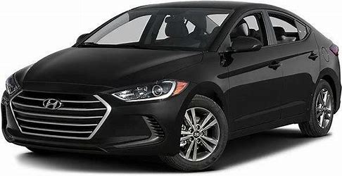 Black 2017 Hyundai Elantra SE