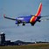  A Southwest Airlines flight from Bradley International Airport makes its landing approach