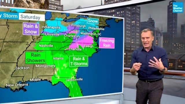 Major winter storm heading across U.S.