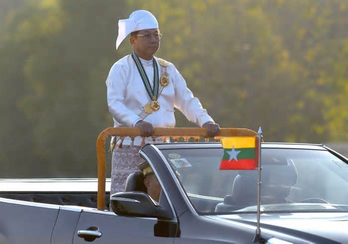Myanmar's military chief Min Aung Hlaing