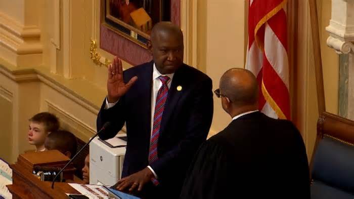 ‘I stand on the shoulders of giants’: Don Scott becomes Virginia’s first Black House Speaker
