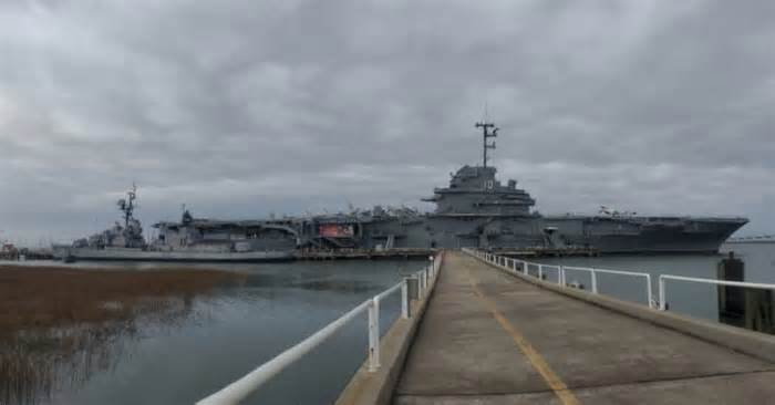 South Carolina authorities are ramping up efforts to remove 1.2 million gallons of toxic waste from the USS Yorktown, a World War II aircraft carrier. By: Patriots Point Naval & Maritime Museum