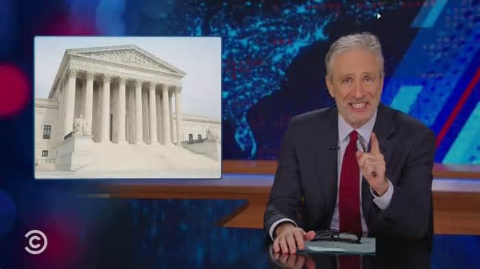 Hear what Jon Stewart has to say about ‘Bigrant Crime’