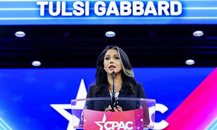 ‘Mentality of dictators’: Republican convert Tulsi Gabbard takes aim at former party at CPAC